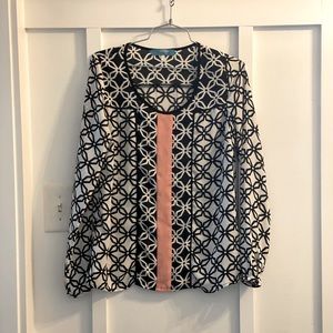 Long Sleeve Dress Blouse Size S